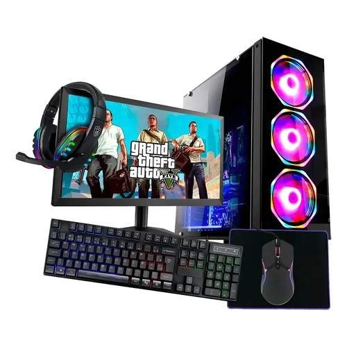 Pc Gamer Completo I5 | 16gb Ram | Ssd 480gb | Monitor 20 480 Gb 16