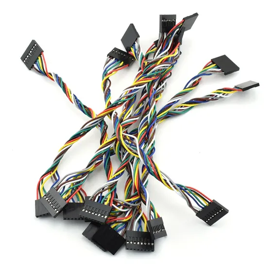 10 repuesto 8p Dupont Line Pin Pitch Dama Conector Cable