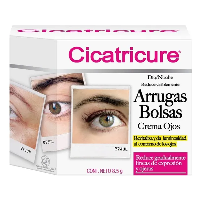 Crema Para Ojos Arrugas y Bolsas Dia y Noche 8.5g Cicatricure