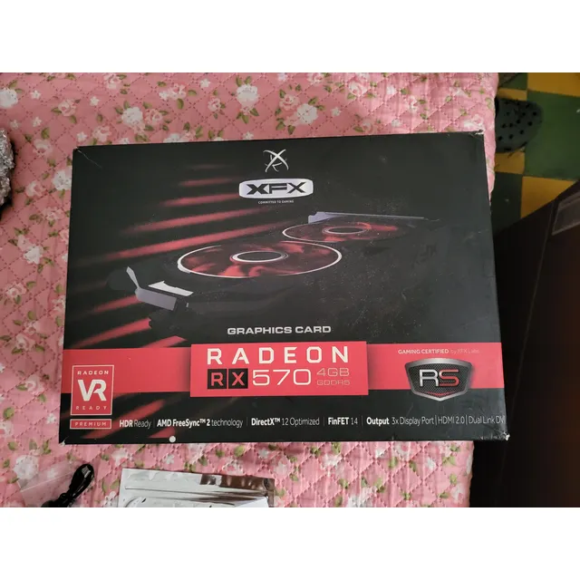 Tarjeta Gráfica Amd Xfx Radeon Rx570 4gb