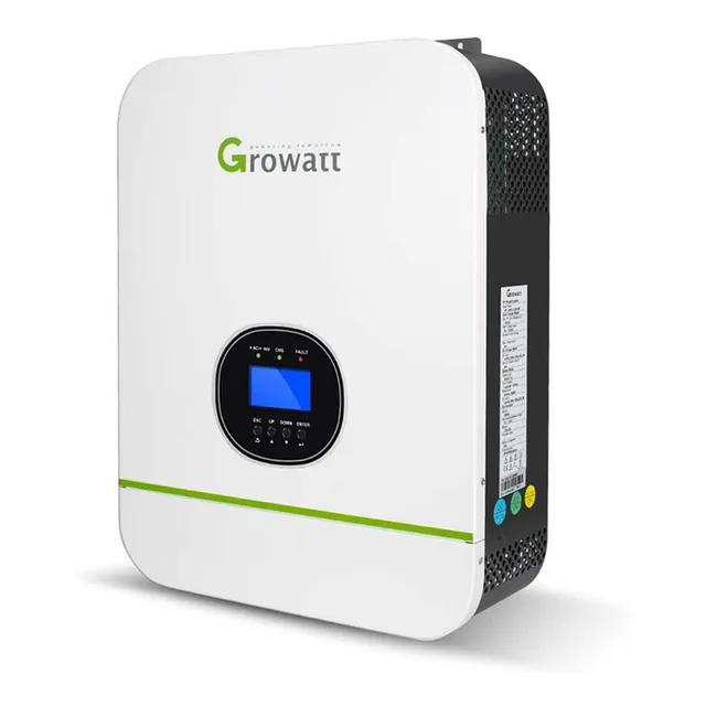 Inversor Hibrido Growatt Spf3000 120v/24v/ Mppt /opcion Wifi