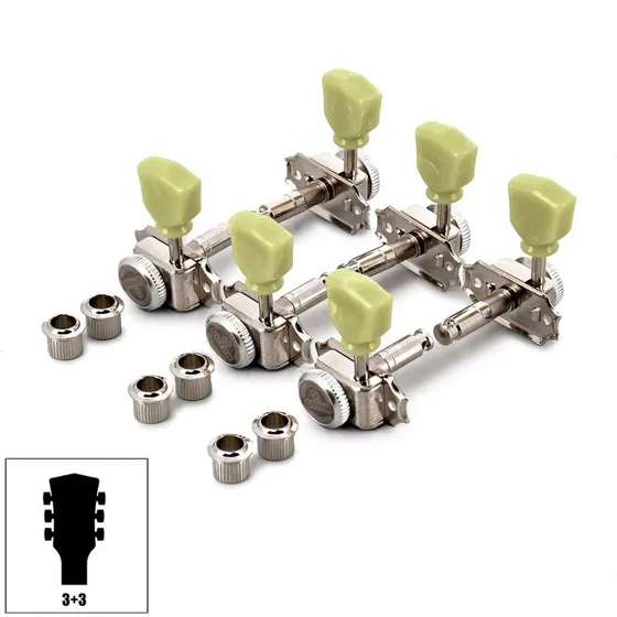 Tarracha Gotoh Cromada Vintage Tulipa Com Trava P/ Violão