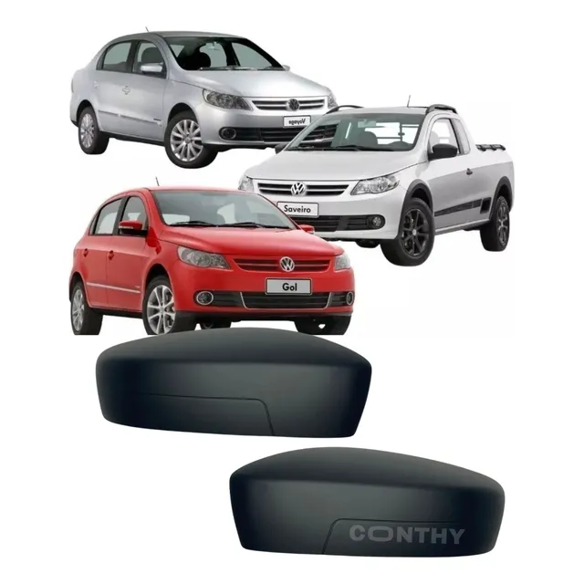 Capa Retrovisor Vw Gol Voyage Saveiro G5 08 09 10 11 12 13