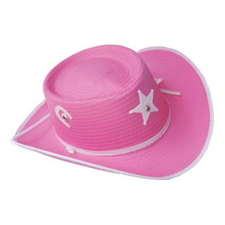 Sombrero Rosa Vaquerita Disfraz Callie Varias Tallas Sombrero Rosa Vaquerita Disfraz Callie Varias Tallas