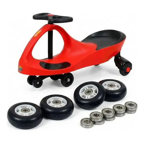 Carrinho Rolimã Ginga Car Gira 360 Triciclo Infantil Criança