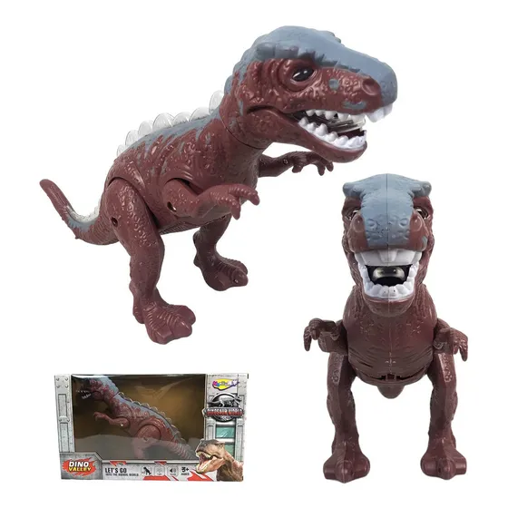 Dinossauro De Brinquedo Tiranossauro Com Luz E Som