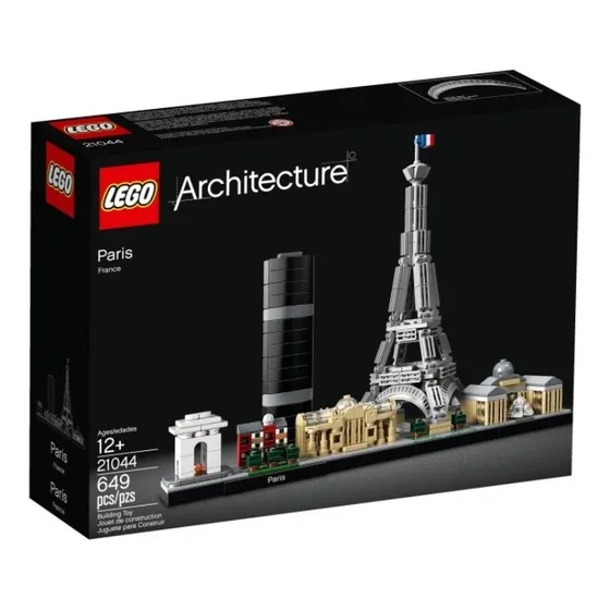 Juego De Bloques Architecture Paris 649 Piezas Febo