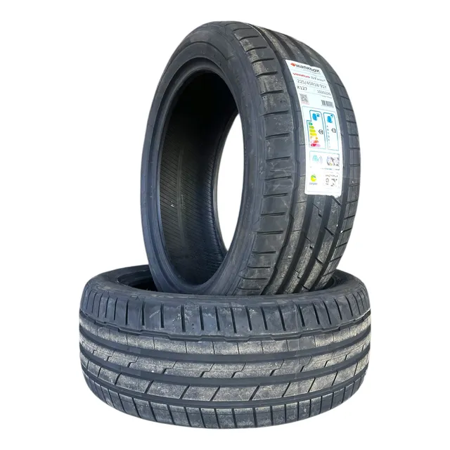 Kit 2 Pneus 225/45 R18 Hankook 91y Original Jetta Gli