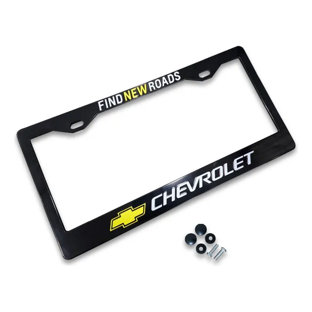 Par Porta Placas Chevrolet Aveo, Optra, Corsa, Silverado.