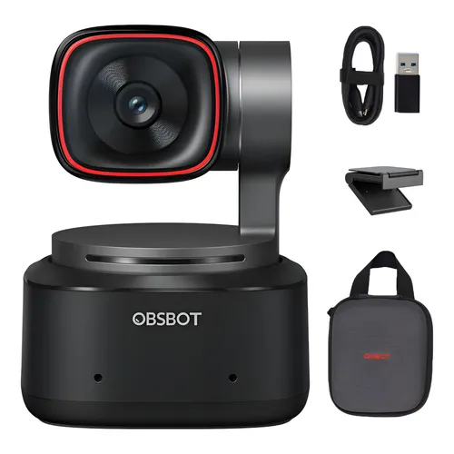 OBSBOT TINY2 4K ウェブカメラ Webcam 4K Obsbot Tiny 2 com Controle de Voz e Rastreamento AI