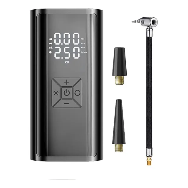 Inflador Portatil Universal Para Auto Bici Moto Con Linterna