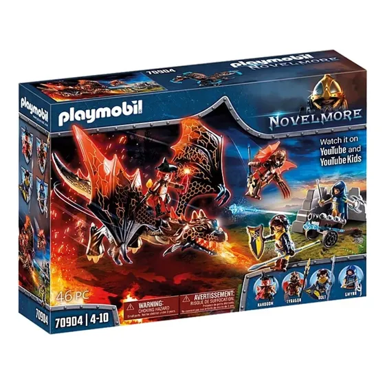 Playmobil Novelmore: Ataque Del Dragón