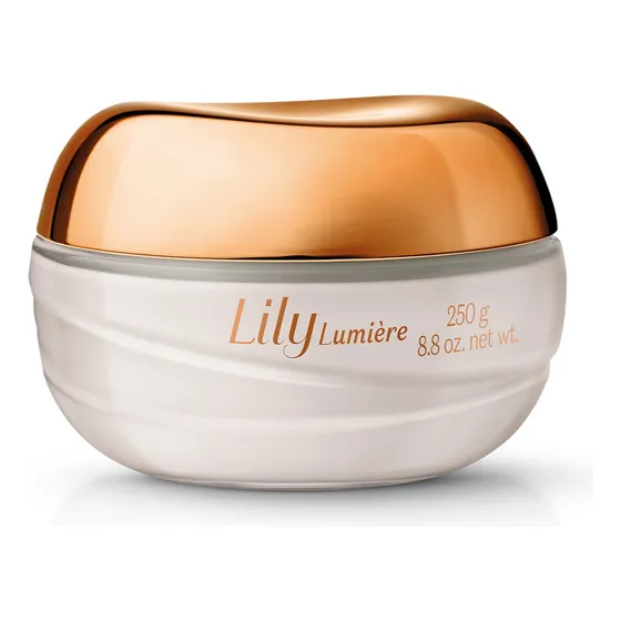 Lily Lumière Creme Acetinado Hidratante Corporal O Boticário 250g