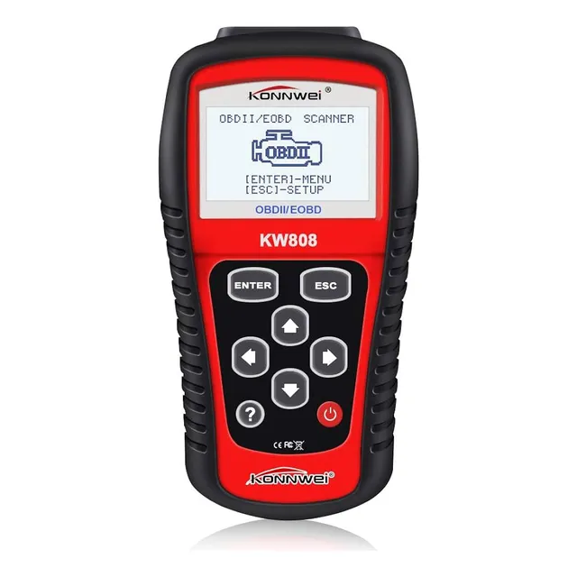 Escáner Automotriz Konnwei Kw808 Obd2 Eobd Scanner Obdii Rp