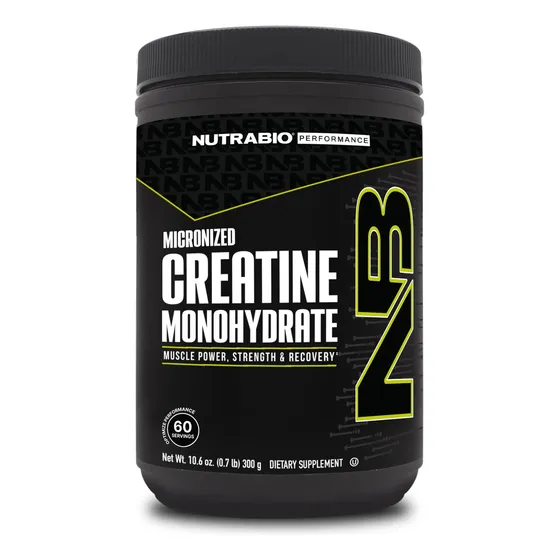 Suplemento Nutrabio Monohidrato De Creatina 300 G Sin Sabor