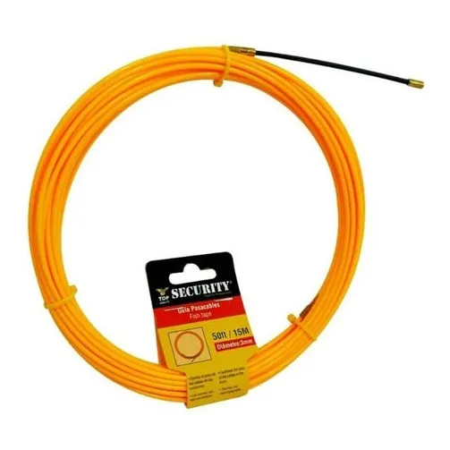 Guia Cinta Pasa Cable De Nylon Security 50m