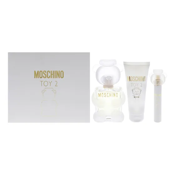 Moschino Toy 2 De Moschino Para Mujer, Set De Regalo De 3 Pi