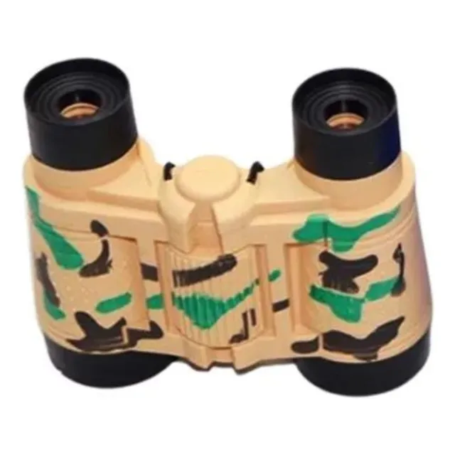 Binoculares Juguete Para Niños Camuflaje Militar 17 Cm