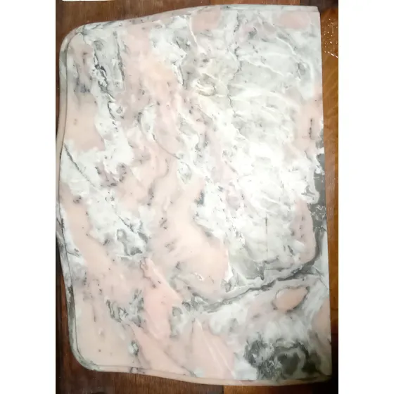 Mármol Rosa Portugués Para Mesa De Luz 58 X 52 X42 No Envío Mate