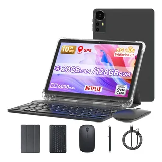 Tableta De 10 Pulgadas (25,4 Cm) Android 128gb Black