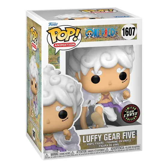 Funko Pop! One Piece - Luffy Gear Five #1607 Chase Glow