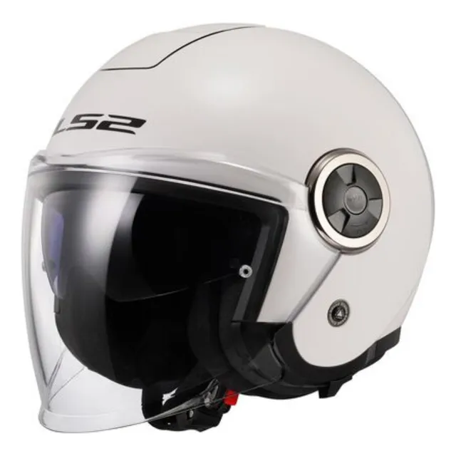Casco Ls2 Classy Blanco Brillante Semi Integral