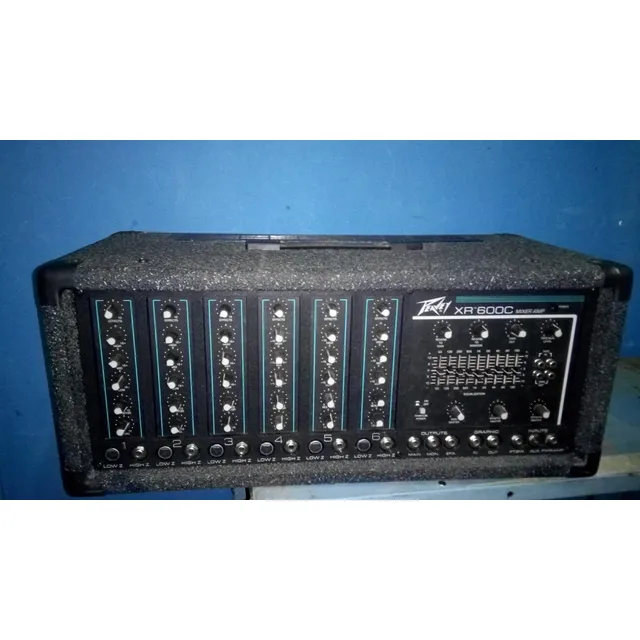 Amplificador Mezclador Y Equalizador Peavey Mod. Xr600c