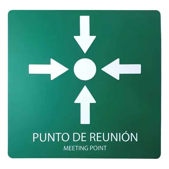 Reunion Letrero Letrero Punto Reunion | MercadoLibre