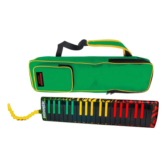 Melodica Pianica Hohner Airboard Rasta 37 Teclas
