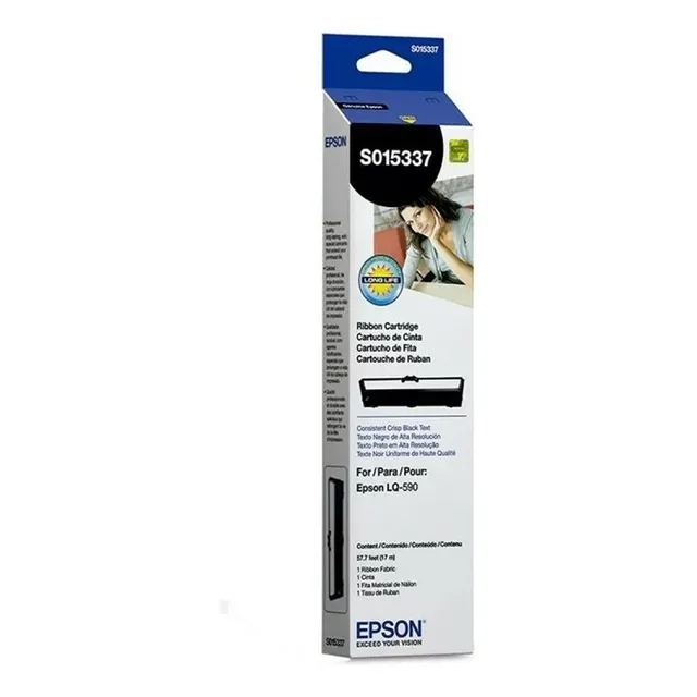 Cinta Impresora De Punto Epson Lq-590 / Fx-890 S015337
