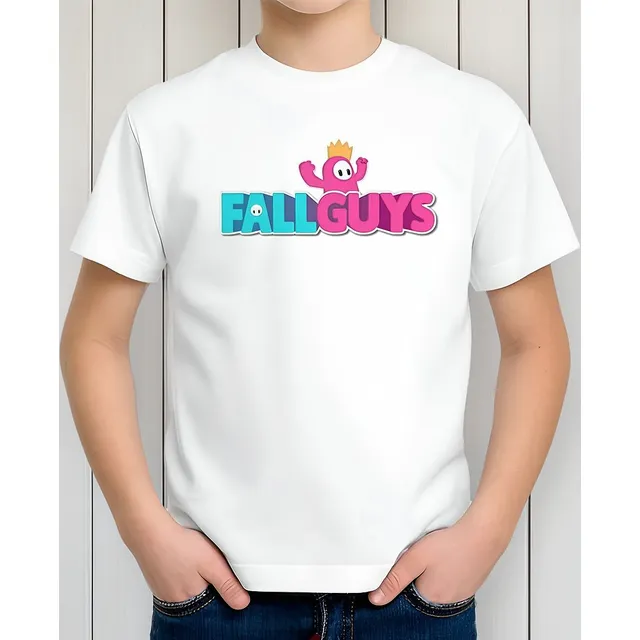 Remera Fall Guys Personalizado - Niños Niñas Aesthetic