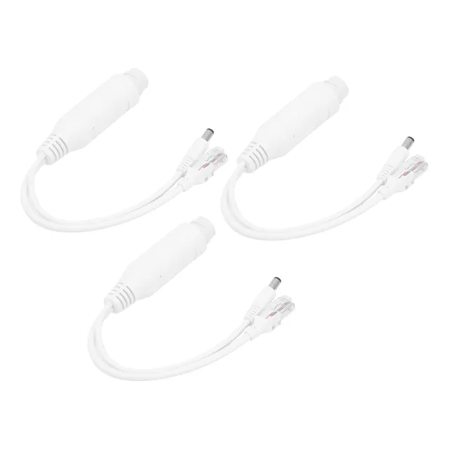 3×cable Adaptador Impermeable Para Inyector Poe Splitter 48