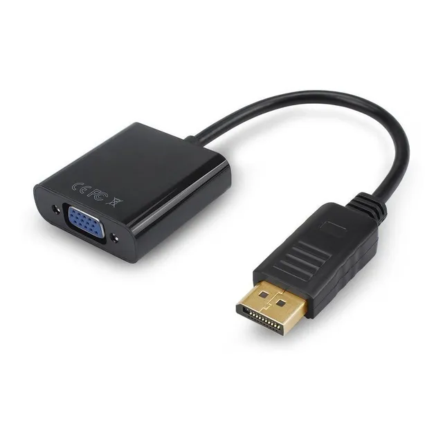 Adaptador Display Port Macho A Vga Hembra.boleta O Factura