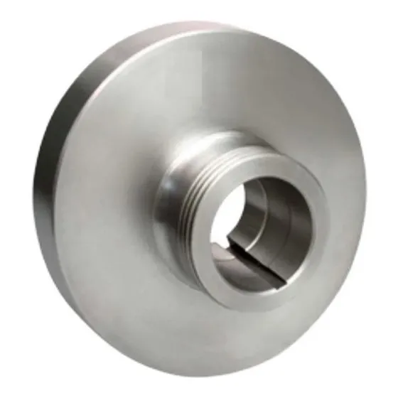 Flange Para Placa Torno 250mm 10 Polegadas