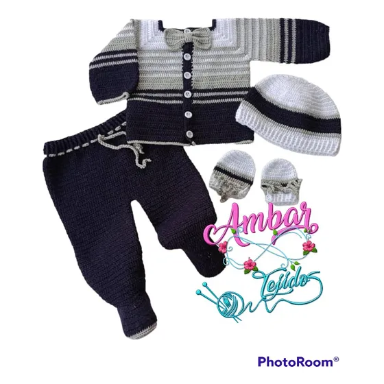 Ropa Tejidos Para Bebé Salida Clinica  Coleccion Magic