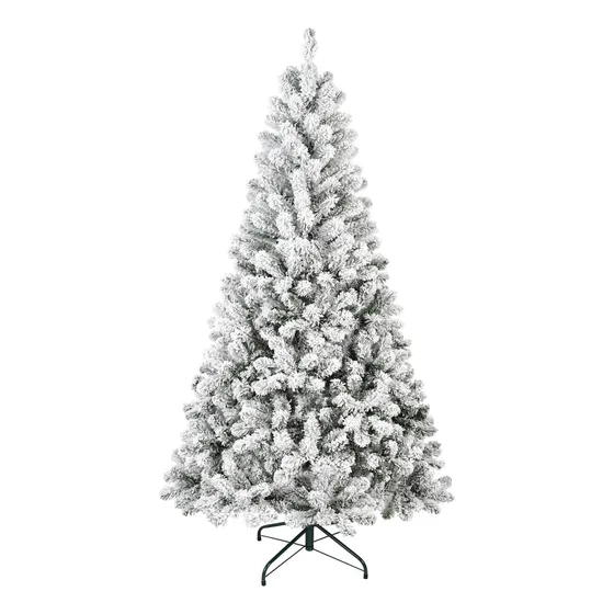 Árbol De Navidad Liguanow, Cubierto De Nieve, 1,5 M, Con 407