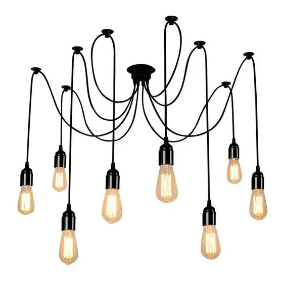 Lamparas Colgantes Medusa Original Premium 8 Luces Moderno