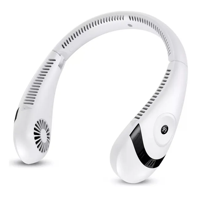Ventilador De Cuello Portátil Silencioso Recargable 5000mah