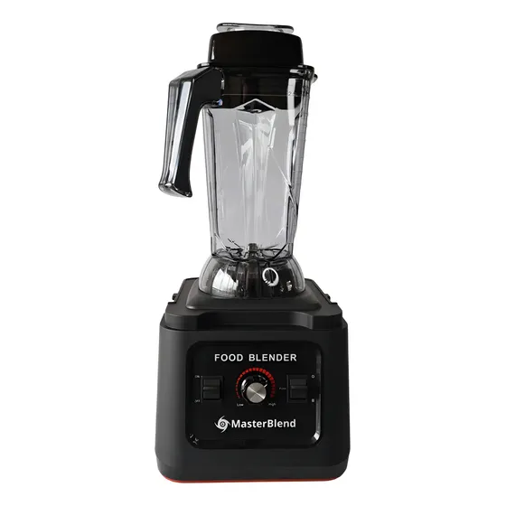 Licuadora industrial Masterblend MBK25M, 2.5L, 2.2HP, color negro, uso comercial, resistente, potente y diseñada para uso rudo en cocinas de