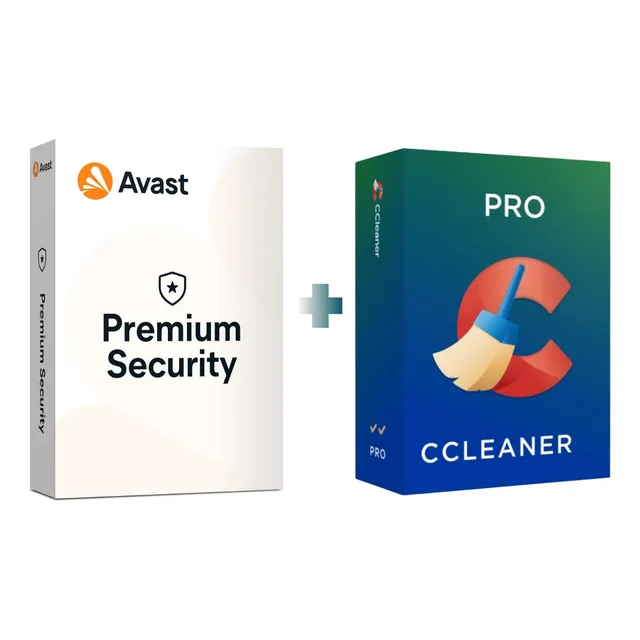 Avast Premium Security 1 Pc 1 Año + Ccleaner Pro 1 Pc 1 Año