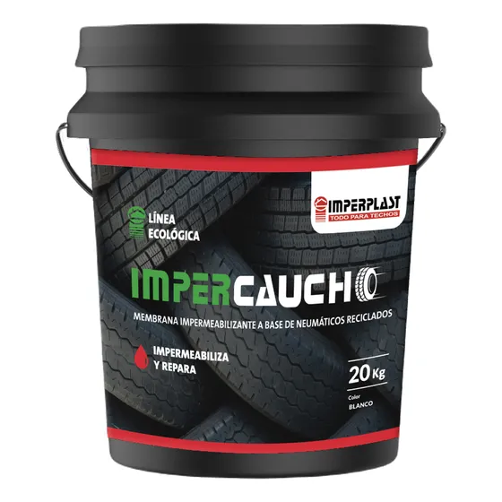 Membrana Líquida Con Caucho - Impercaucho 4kg