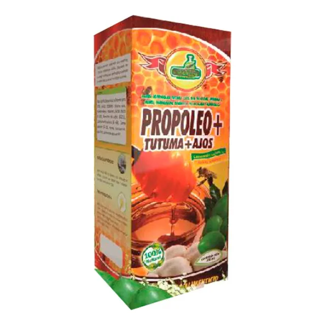 3 X 60 Soles | Propoleo Tutuma Ajos (expectorante) 500ml