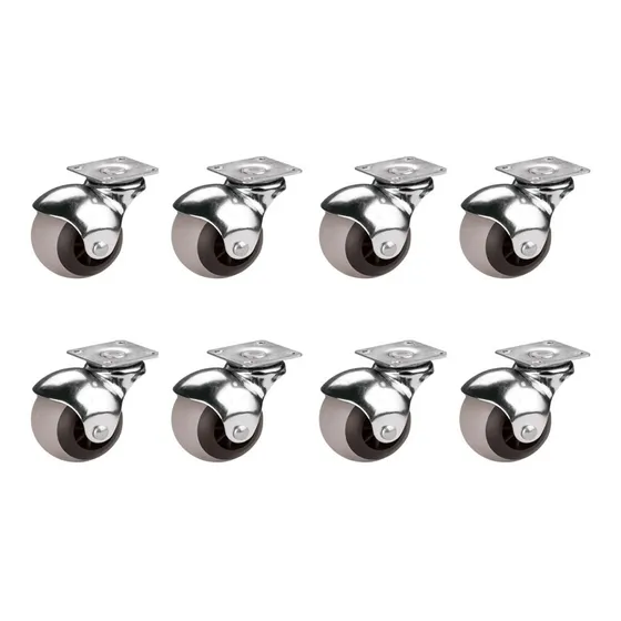 Ruedas Giratorias Balón Para Palet Mesa Decoracion 40mm X 8
