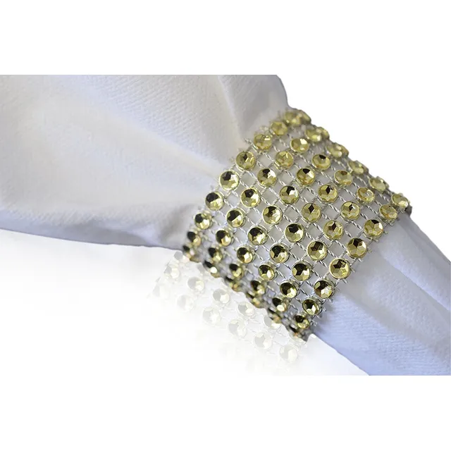 Servilletero Strass Pack X10 U Eventos Bodas 15 Años Navidad