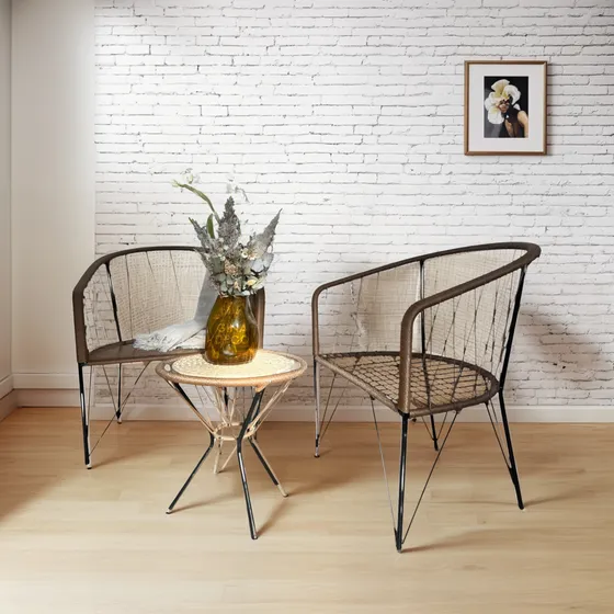 Juego De Sillones Gervasoni Hierro