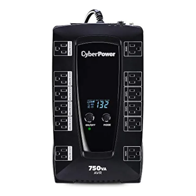 Ups Con Visor Lcd Cyberpower Avrg900lcd 900 Va Lcd