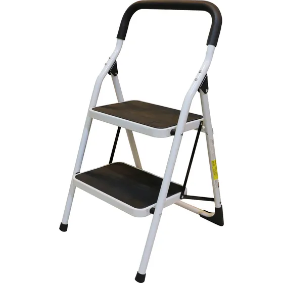 Escalera Tabular Plegable De Acero Surtek Ett2 2 Escalones