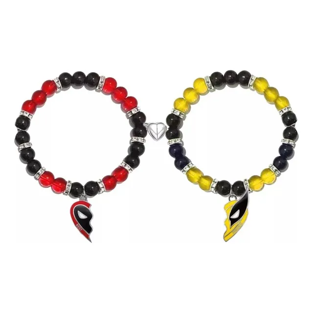 Pulseira De 2 Peças Para Jogo Deadpool E Wolverine 2024
