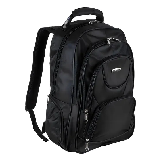 Mochila Para Notebook Executiva Em Poliester Convoy Hx Preta