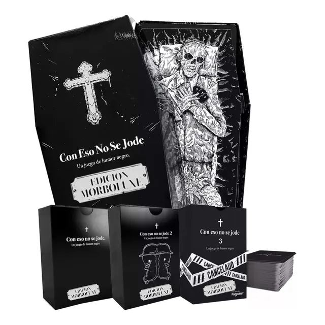 Con Eso No Se Jode 1, 2 Y 3 Pack Ataud Edicion Morboluxe